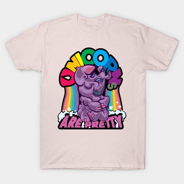 Unicorns are Pretty T-Shirt by majanation